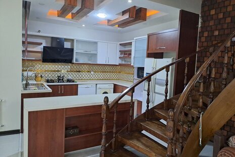 ویلا استخردار دوبلکس سه خواب همیشه بهار در کردان