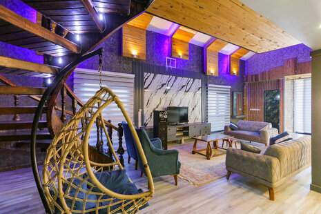 ویلا استخردار دوخواب مبله در چهارباغ