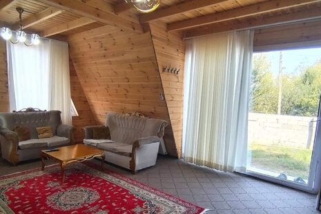 کلبه سوئیسی تریپلکس مبله دوخواب آیسو در اسالم