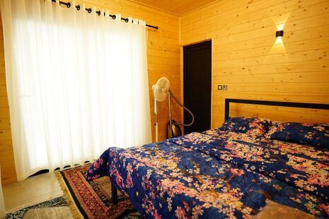 کلبه سوئیسی دوبلکس جکوزی دار  مبله دوخواب کوروش در ماسال