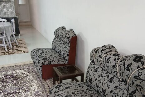 واحد مبله تکخواب در طبقه همکف ویلا طبیعت در محمودآباد