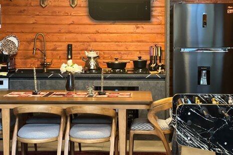 کلبه سوئیسی دوبلکس دو خواب در رامسر