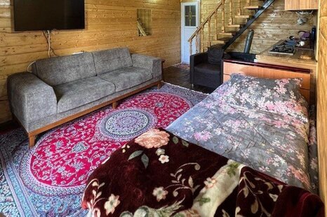کلبه سوئیسی دوبلکس مبله تکخواب در کلارآباد