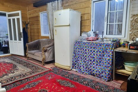 کلبه چوبی تکخواب مبله در ماسال