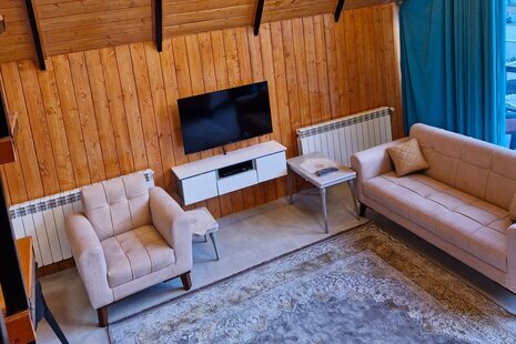 کلبه سوئیسی دوبلکس دوخواب چشمک در رامسر