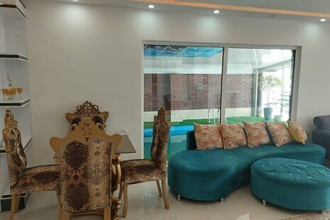 ویلا دو خواب استخردار دوبلکس گلها در ساوجبلاغ