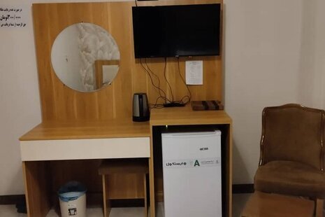 واحد مبله 4 نفره مستردار در هتل خیابان فردوسی