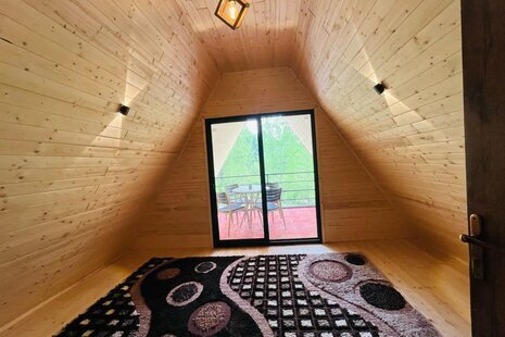 کلبه سوئیسی مبله دو خواب رها در سواد کوه