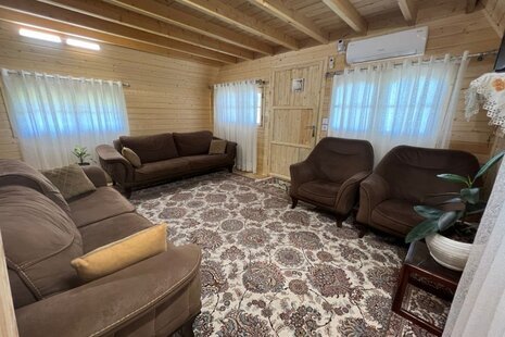 کلبه چوبی دوبلکس در گرگان