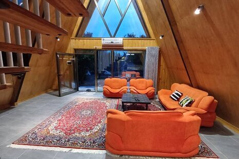 کلبه سوئیسی دوخواب دیار در آستانه اشرفیه