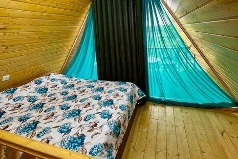 کلبه سوئیسی دوبلکس جکوزی دار تکخواب در بابل