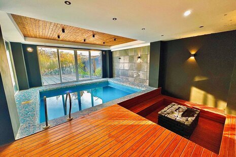 ویلا تریپلکس سه خواب استخردار مدرن شاه در رودهن