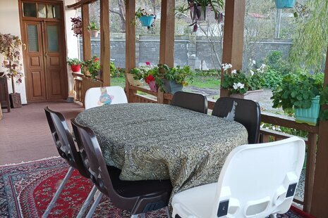 ویلا باغ مبله دو خواب بوستان فدک در رودبار