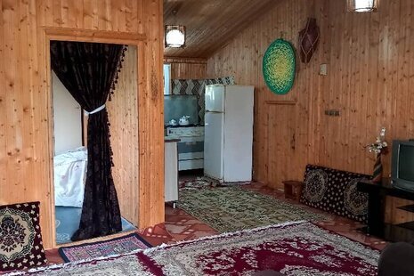 کلبه چوبی تکخواب در ماسال