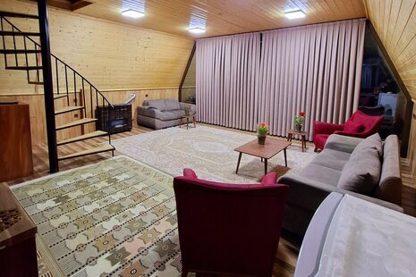 کلبه سوئیسی آرامش در سوادکوه