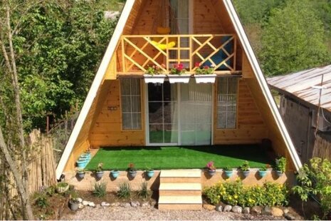 کلبه دوبلکس تکخواب سوئیسی در ماسال