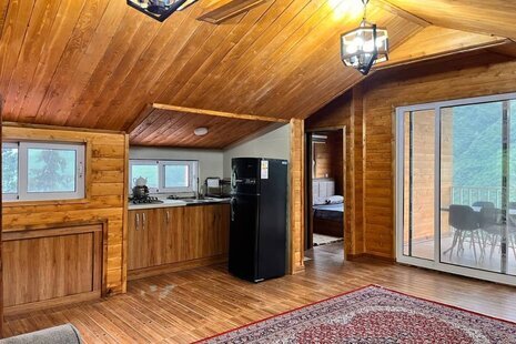 واحد مبله تک خواب در طبقه اول ویلا تنکابن