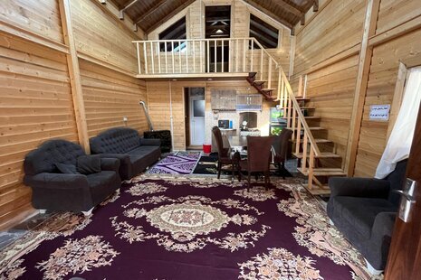 ویلا چوبی دوبلکس دوخواب در ماسال