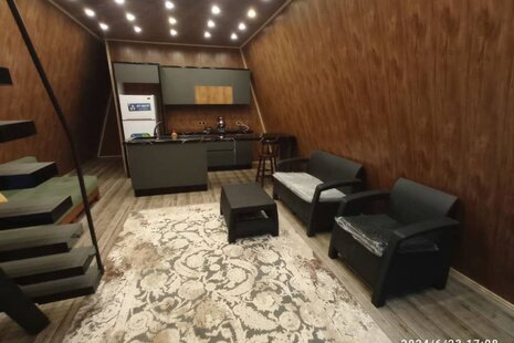 کلبه سوئیسی  استخردار سه خواب 2 در چمستان