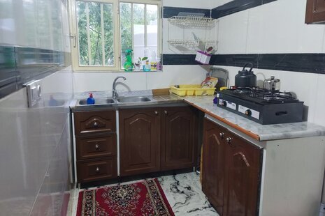 واحد تکخواب در طبقه همکف ویلای سواد کوه