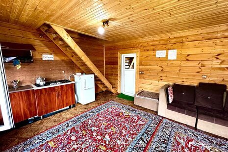 کلبه چوبی دو خواب دوبلکس در ماسال