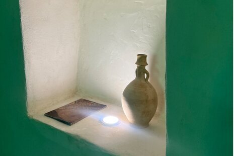 اتاق چوچ در اقامتگاه بومگردی در قشم