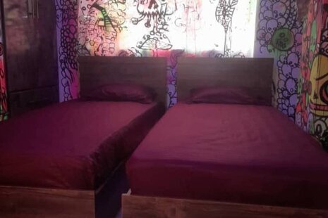 واحد دوخواب مبله در طبقه اول ویلای ساری