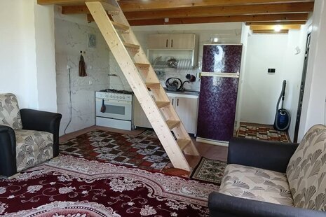 کلبه جنگلی دوبلکس مبله تکخواب ماه سو در شیرگاه