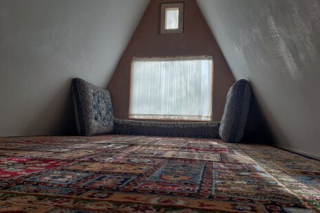 کلبه سوئیسی تکخواب در بومگردی نکا