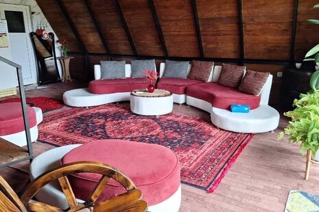 کلبه سوئیسی دوبلکس دوخواب گل انار در ماسال