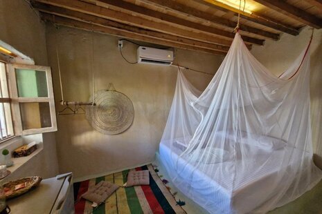 اتاق طرب در اقامتگاه بومگردی در قشم