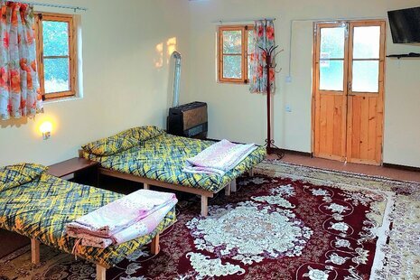 کلبه های دوبلکس در اقامتگاه بومگردی درسوادکوه