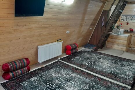 کلبه سوئیسی تک خواب در سوادکوه