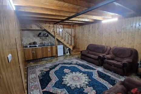 کلبه دوبلکس مبله خاتون در شیرگاه