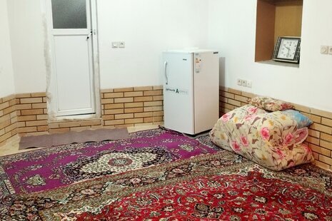 اتاق طبقه اول اقامتگاه سنتی در نطنز