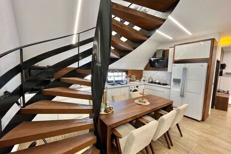 کلبه سوئیسی استخردار سه خواب هاوایی در محمودآباد