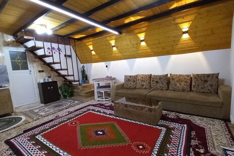 کلبه سوئیسی دوبلکس مبله تکخواب آرامش در ماسال
