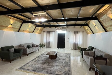 کلبه سوئیسی مبله دوخواب پالم در قائم شهر