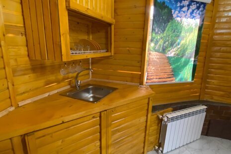 سوئیت چوبی آفتابگرادان در مجموعه اقامتی خمام