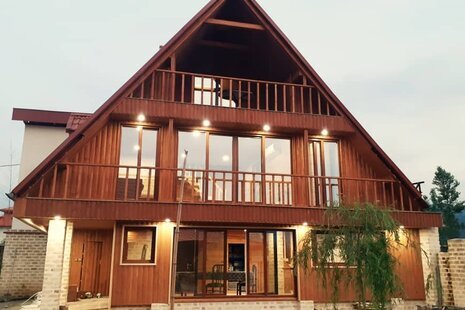 باغ ویلا تریپلکس خانه ی الماس در اسالم