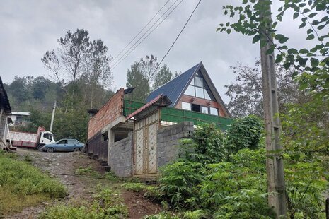 کلبه جنگلی تکخواب الدار گرگانی در سوادکوه