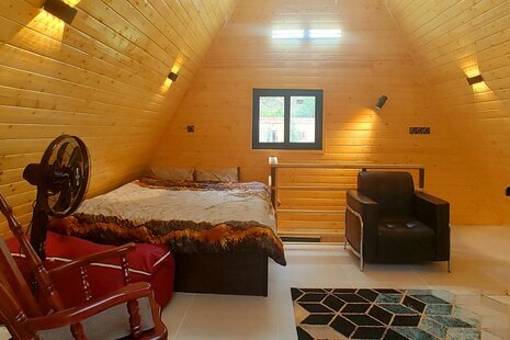 کلبه سوئیسی دوبلکس تکخواب کمند سوادکوه