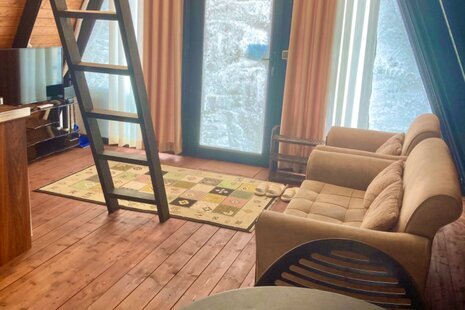 کلبه سوئیسی تکخواب میراث 1 در نور