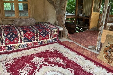 کلبه دوبلکس جنگلی تکخواب درختی جهان در کیاده ساری