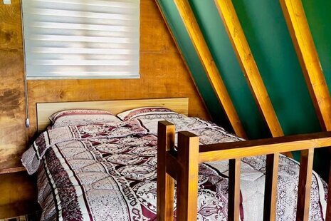 کلبه سوئیسی دوبلکس تک خواب  جکوزی دار شووا 3 در شیرگاه