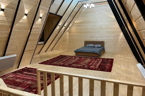 کلبه سوئیسی دوبلکس مبله دوخواب یوسفی 2 در اسالم