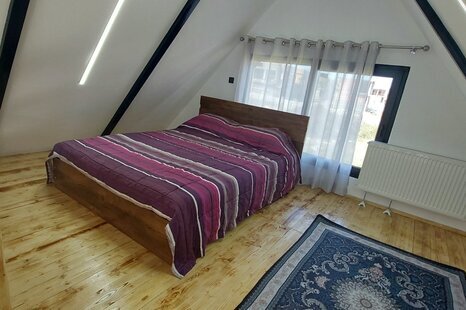 کلبه سوئیسی دوبلکس مبله دوخواب نفس در نوشهر