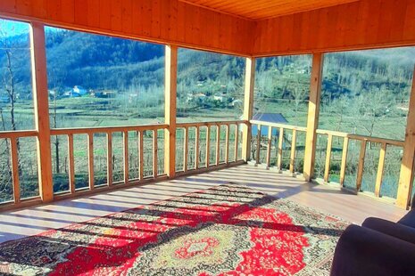 واحد چوبی دوخواب طلوع مهربانی طبقه اول در ماسال