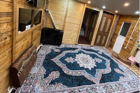 کلبه چوبی دوخواب در روستای درخانه ماسال