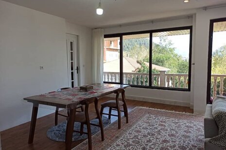 واحد مبله تکخواب در طبقه دوم ویلا در زیرآب